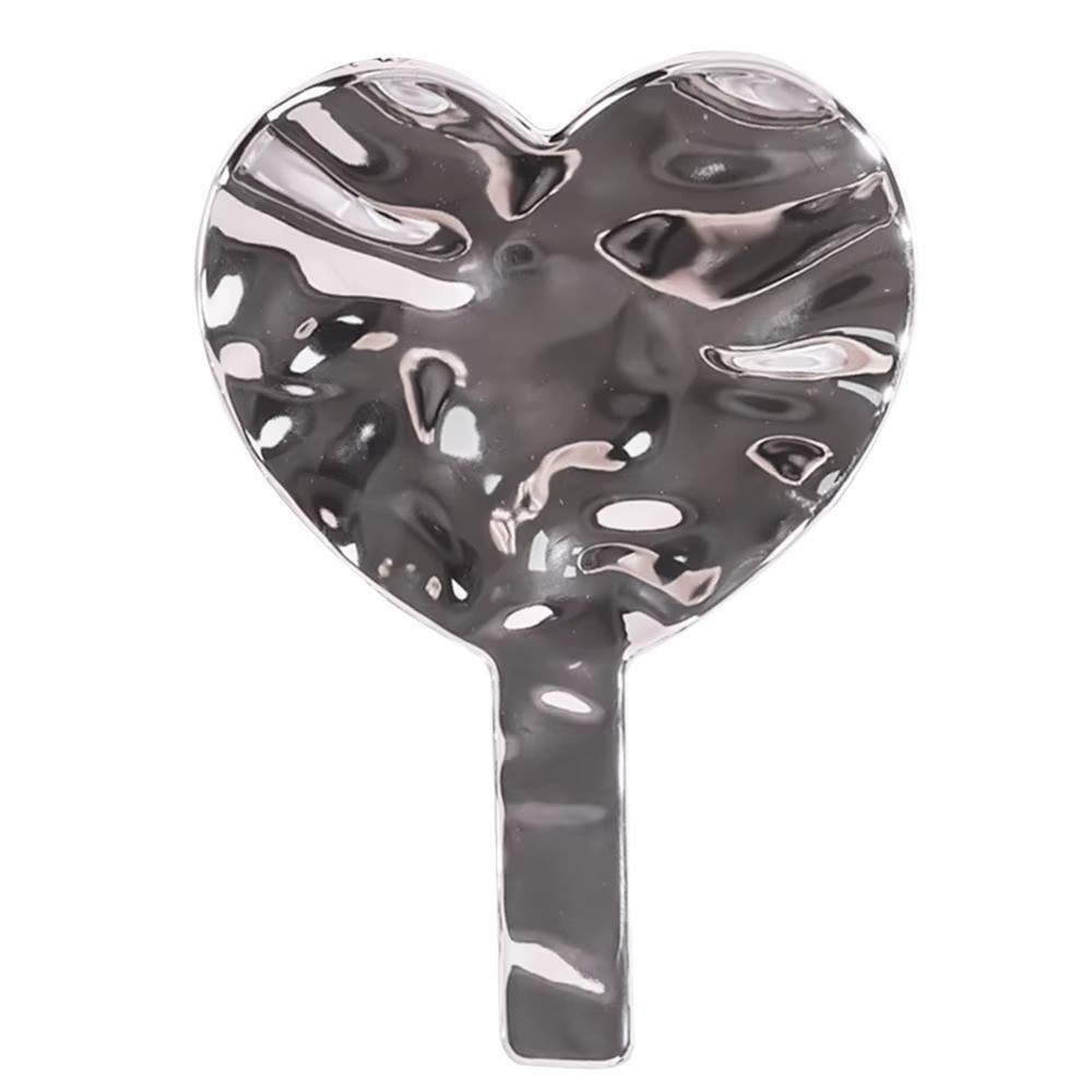 Beauty Love Makeup - Portable Handheld Makeup Mirror Love Shape