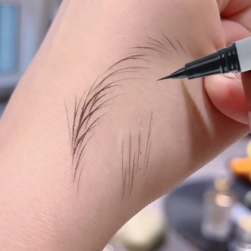 Eyebrow Pomade Pencil - Waterproof Liquid Eyebrow Pencil Easy To