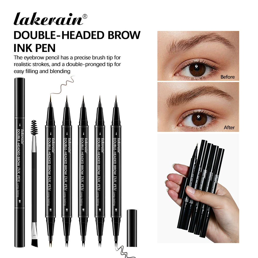Eyebrow Pomade Pencil - 2 Fork Eyebrow Pencil Double-headed Brow