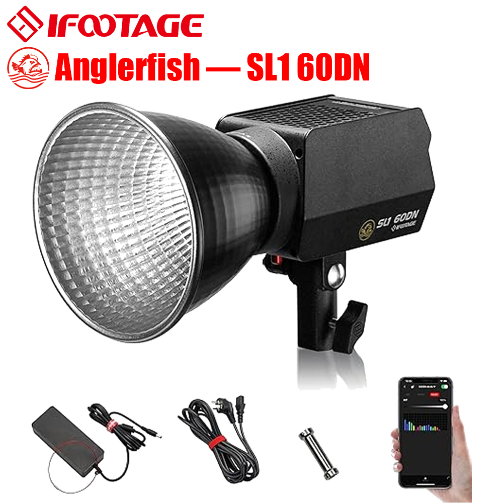 Beauty Makeup Video - Ifootage Anglerfish SL1 60DN COB LED