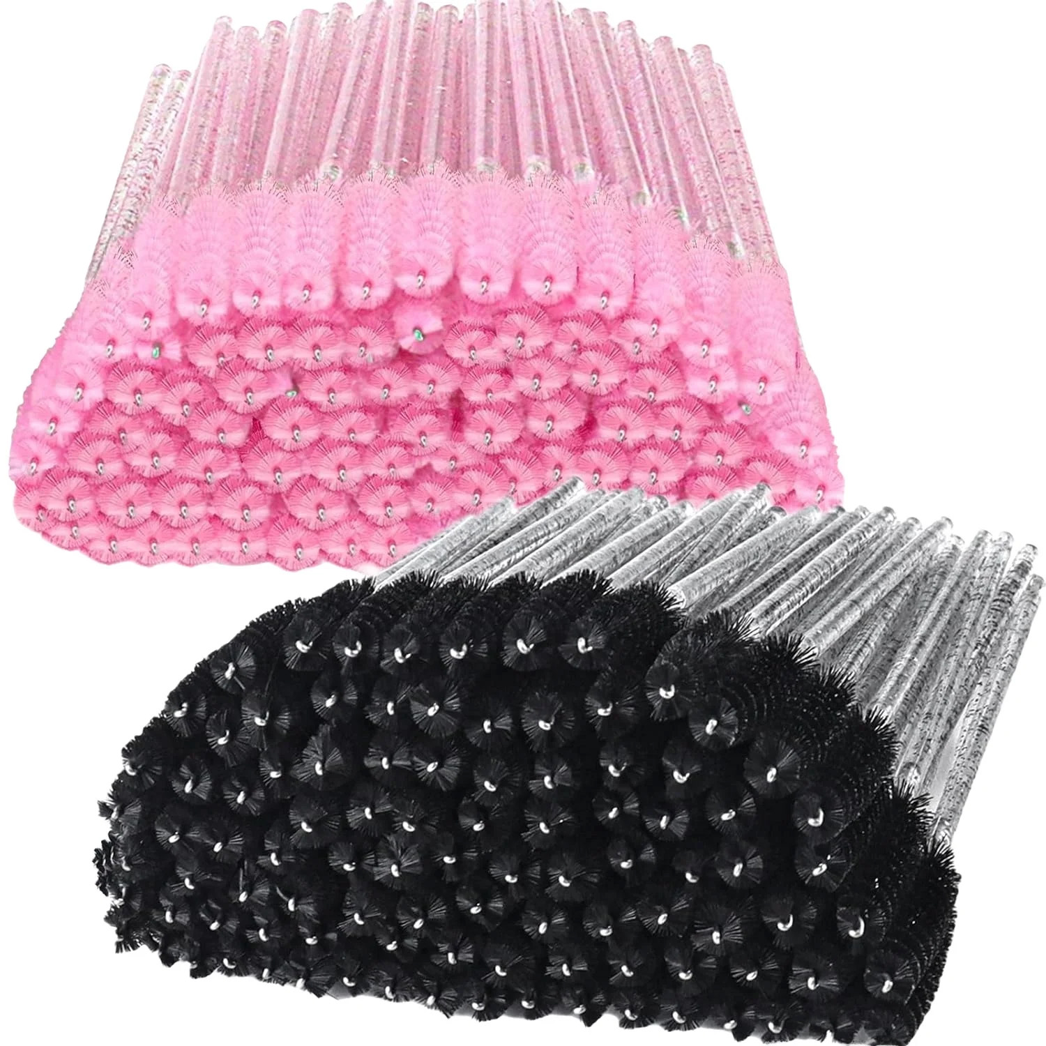 Beauty Makeup Wholesale - 500pcs Eyelash Brushes Wands for Beauty