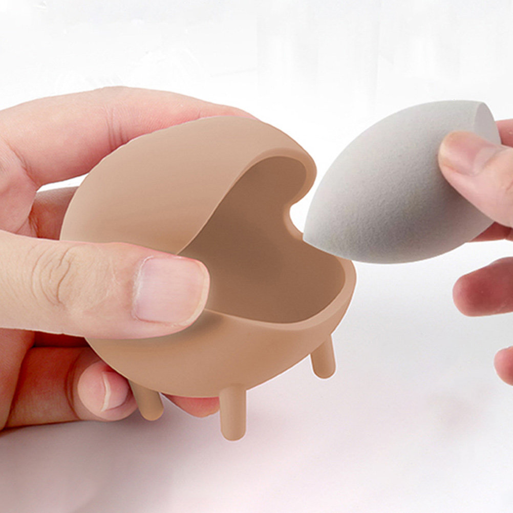 Beauty Makeup Foundation - Premium Silicone Makeup Sponge Case for