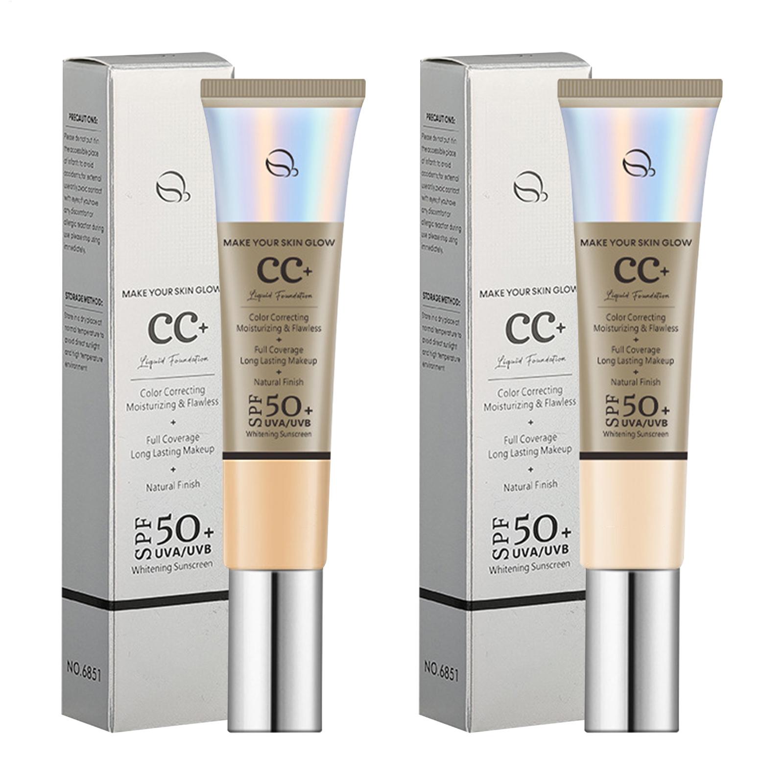 Beauty Makeup Foundation - CC Cream Foundation SPF 50 Sunscreen