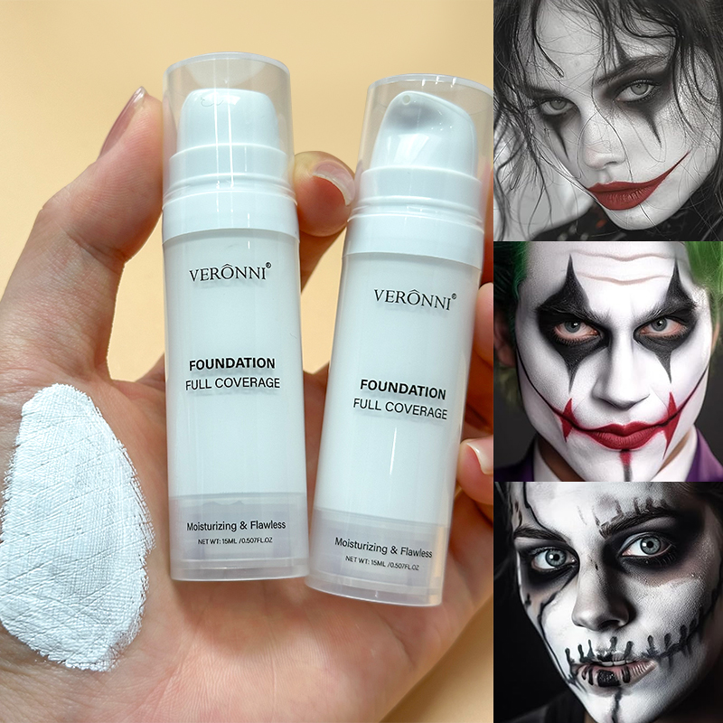 Beauty Makeup Foundation - Halloween Liquid Goth White Makeup Color