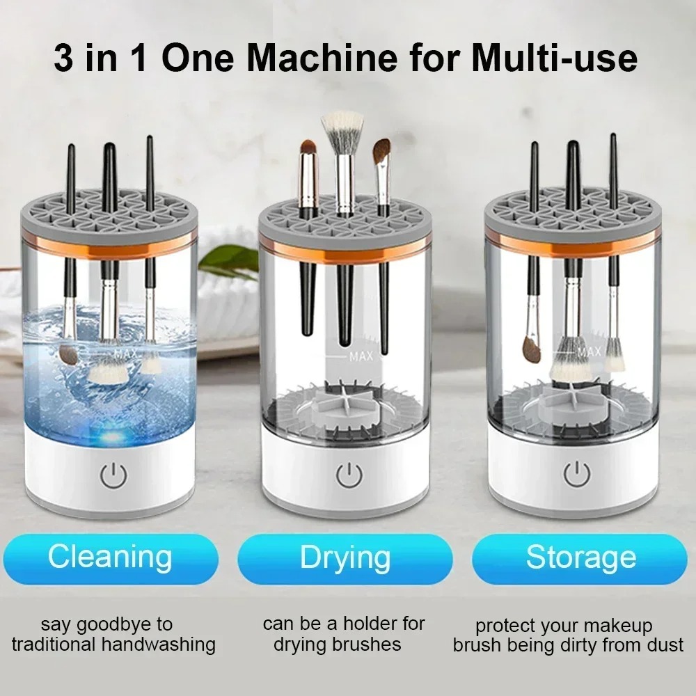 Automatic Electric Makeup Brus - Beauty Makeup Wholesale recension och pris