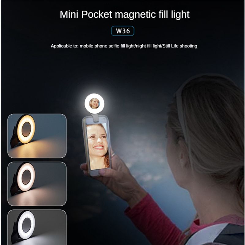 AABFK Mini Fill Light Mobile P - Beauty Makeup Video recension och pris
