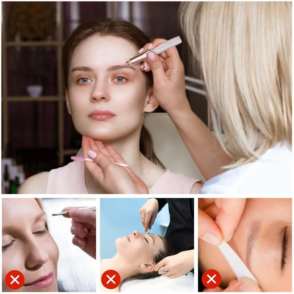 Electric Eyebrow Trimmer Eye B - Eyebrow Pomade Pencil recension och pris