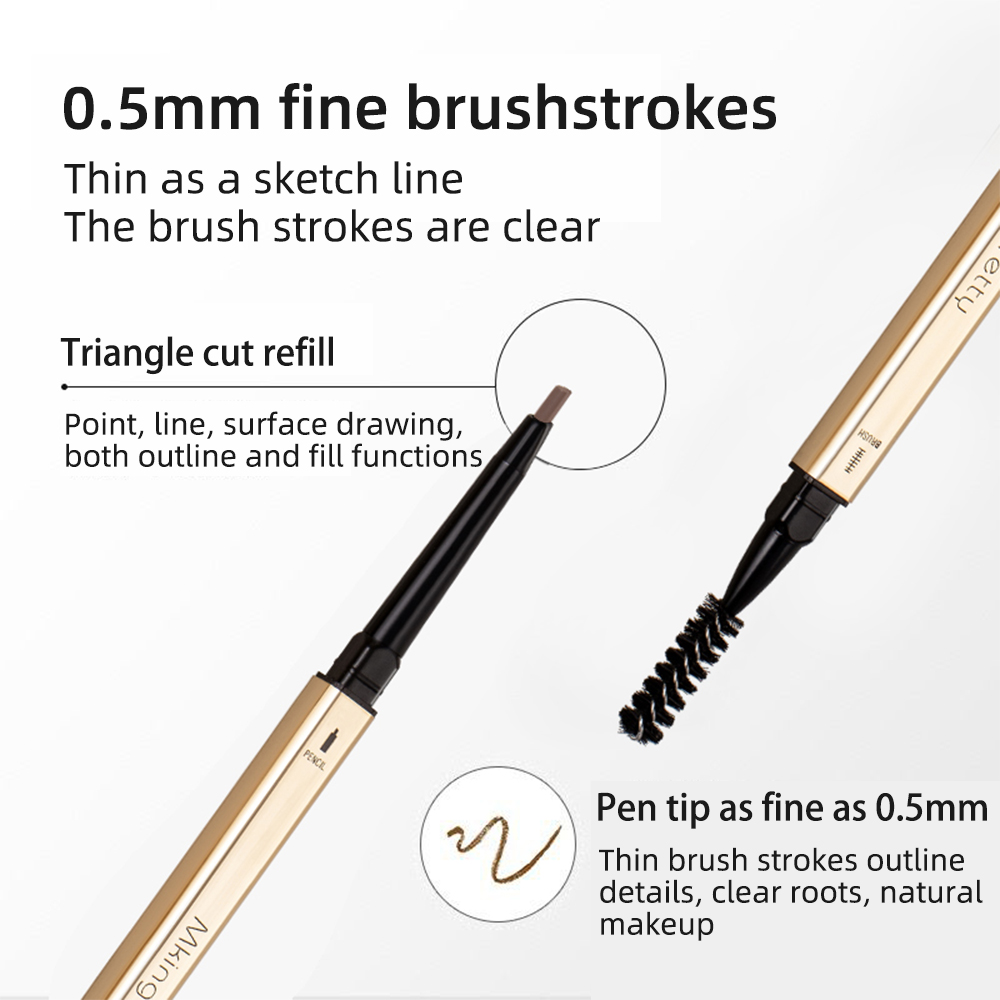 5 Colors EyeBrow Pen Make-up f - Eyebrow Pomade Pencil recension och pris