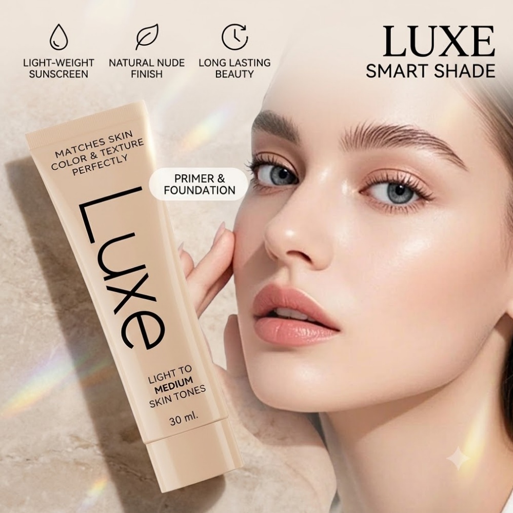 LUXE Smart Shade Adapting Liqu - Beauty Makeup Foundation recension och pris