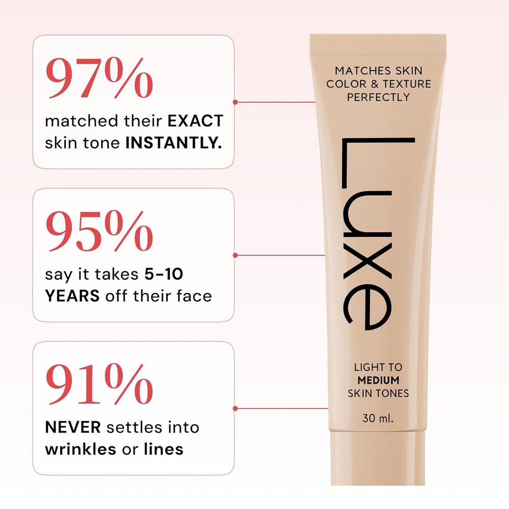 LUXE Smart Shade Adapting Liqu - Beauty Makeup Foundation recension och pris