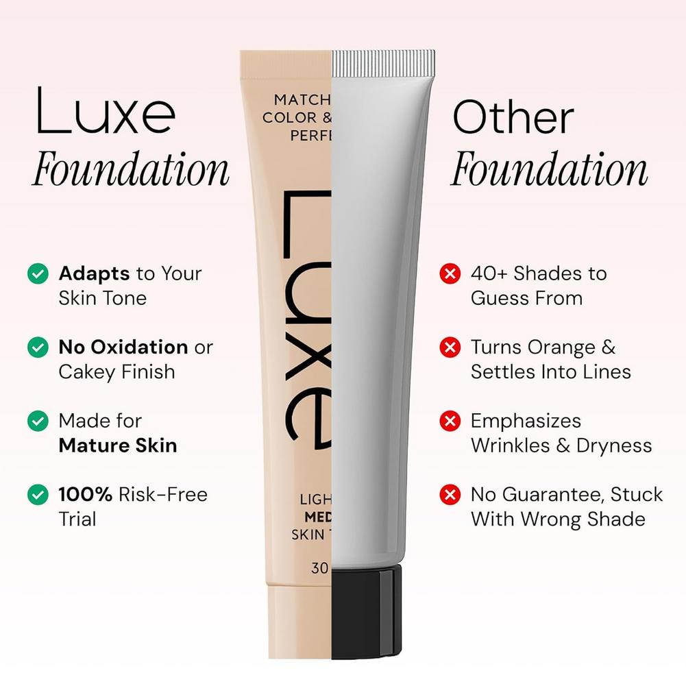 LUXE Smart Shade Adapting Liqu - Beauty Makeup Foundation recension och pris