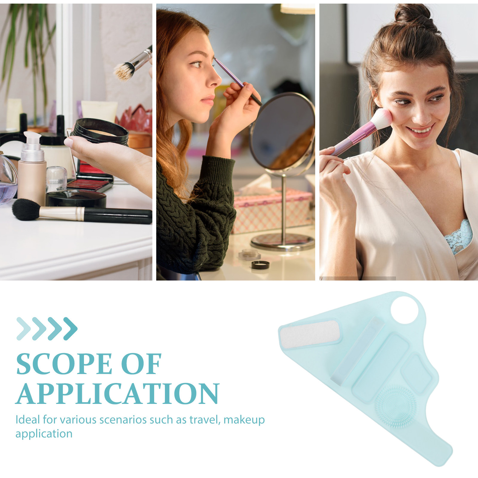 Silicone Makeup Hand Strap Adj - Beauty Makeup Foundation recension och pris