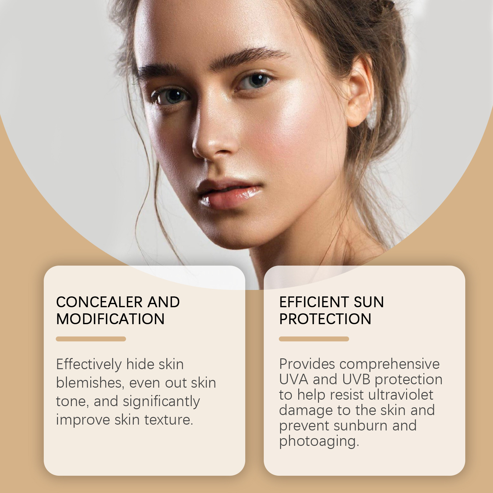 Gold Snail Sunscreen BB Cream  - Beauty Makeup Foundation recension och pris