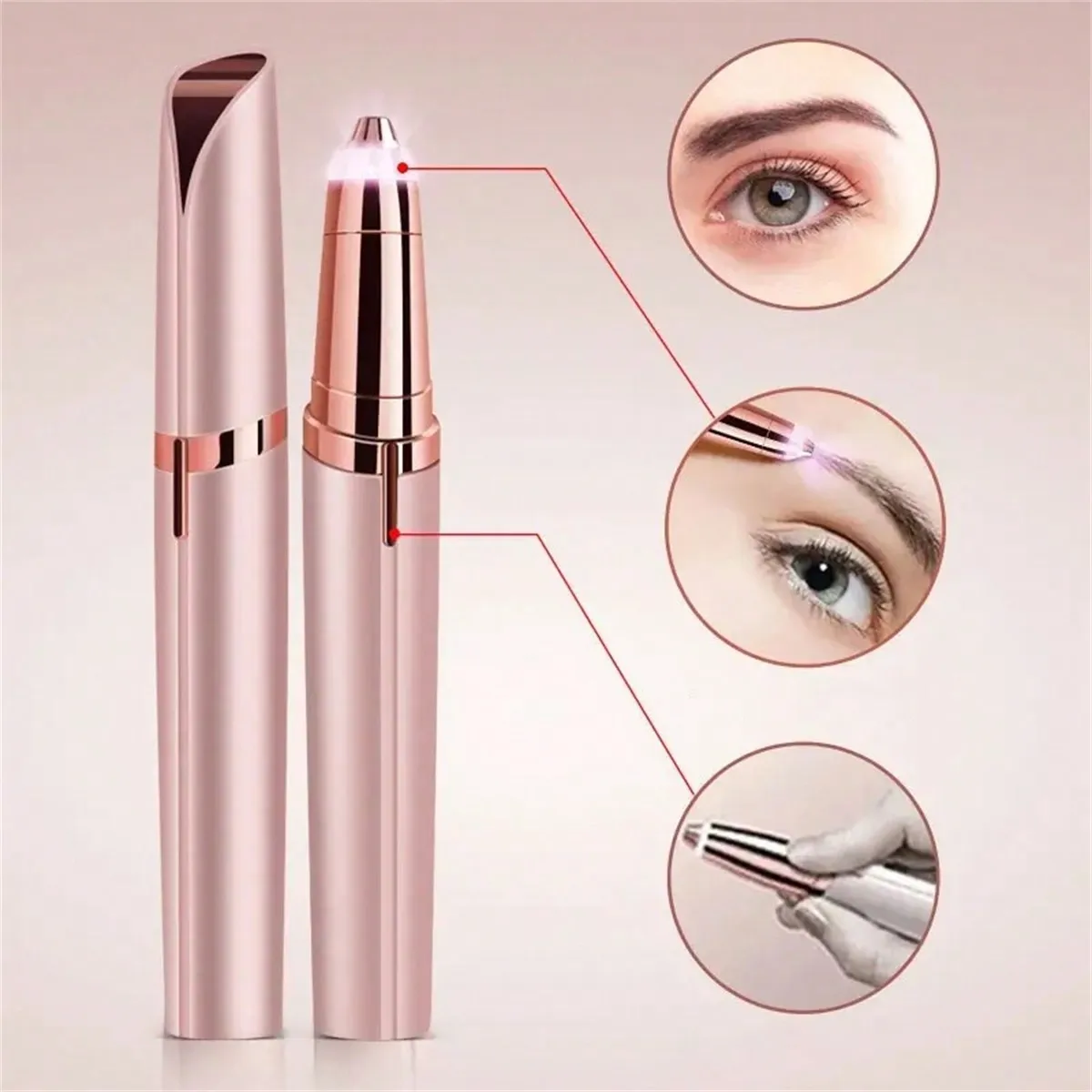 Women Electric Eyebrow Trimmer - Eyebrow Pomade Pencil recension och pris