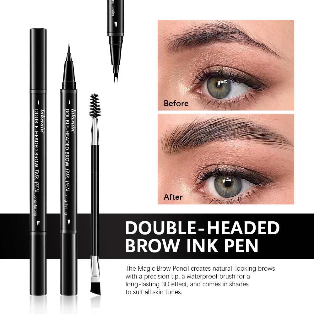 2 Fork Eyebrow Pencil Double-h - Eyebrow Pomade Pencil recension och pris