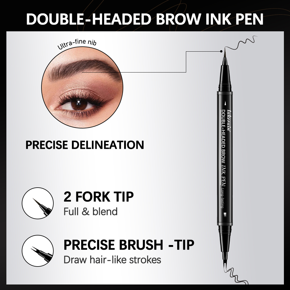 2 Fork Eyebrow Pencil Double-h - Eyebrow Pomade Pencil recension och pris