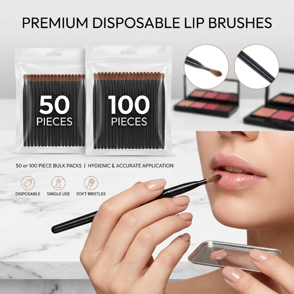 50/100pcs Disposable Lip Brush - Beauty Makeup Wholesale recension och pris
