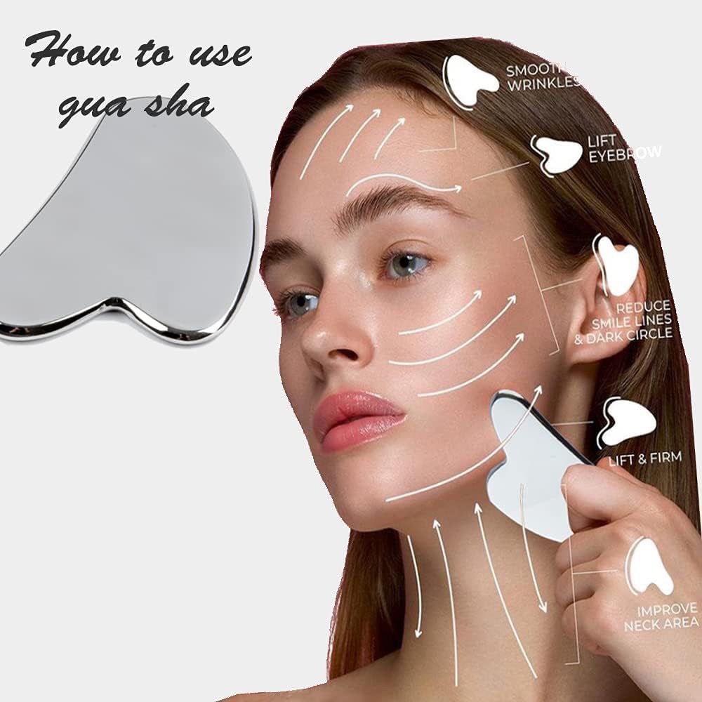 Stainless Steel Scraper, Heart - Beauty Makeup Foundation recension och pris