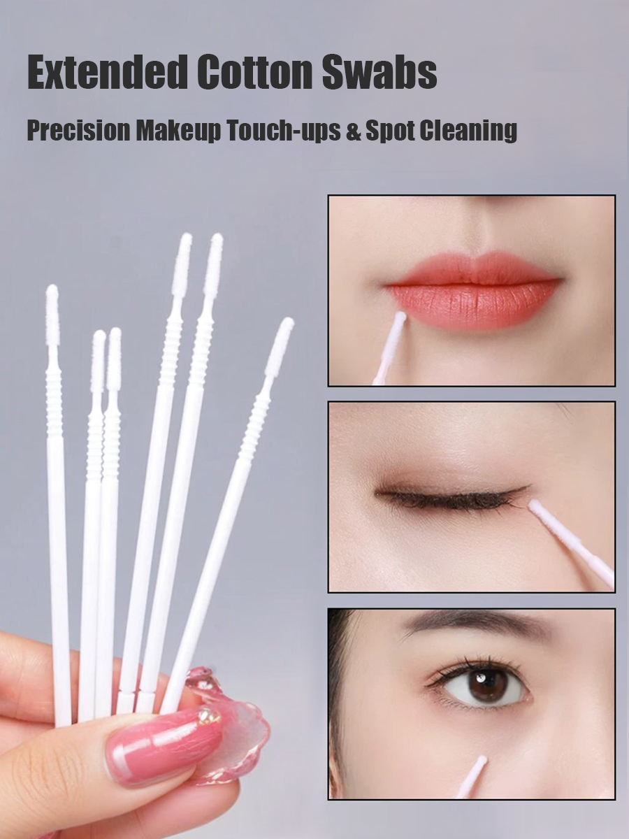Disposable Long Cotton Swabs E - Beauty Makeup Wholesale recension och pris