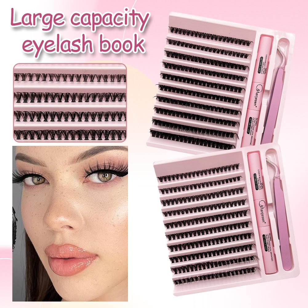 Extension False Eyelashes Set  - Beauty Makeup Book recension och pris
