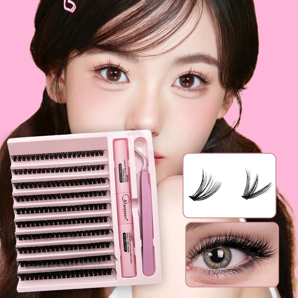 Extension False Eyelashes Set  - Beauty Makeup Book recension och pris