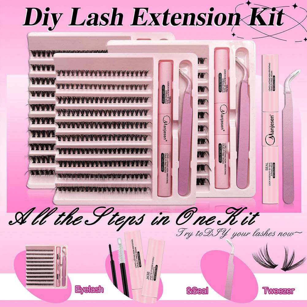 Extension False Eyelashes Set  - Beauty Makeup Book recension och pris