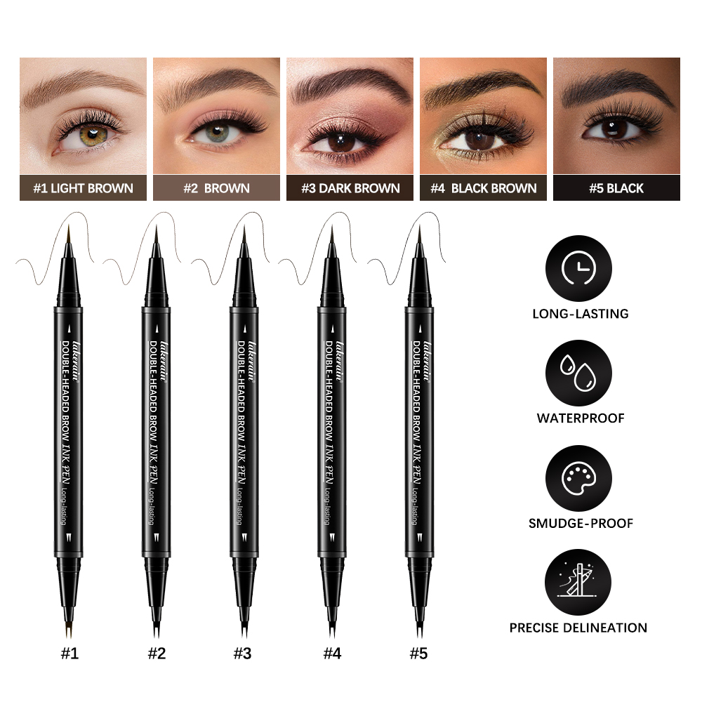 2 In 1 Eyebrow Pencil Waterpro - Eyebrow Pomade Pencil recension och pris