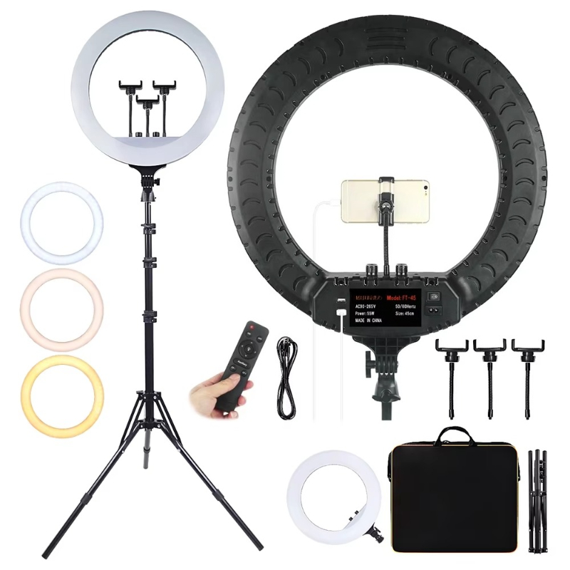 18 Inch Ring Light with Tripod - Beauty Makeup Video recension och pris