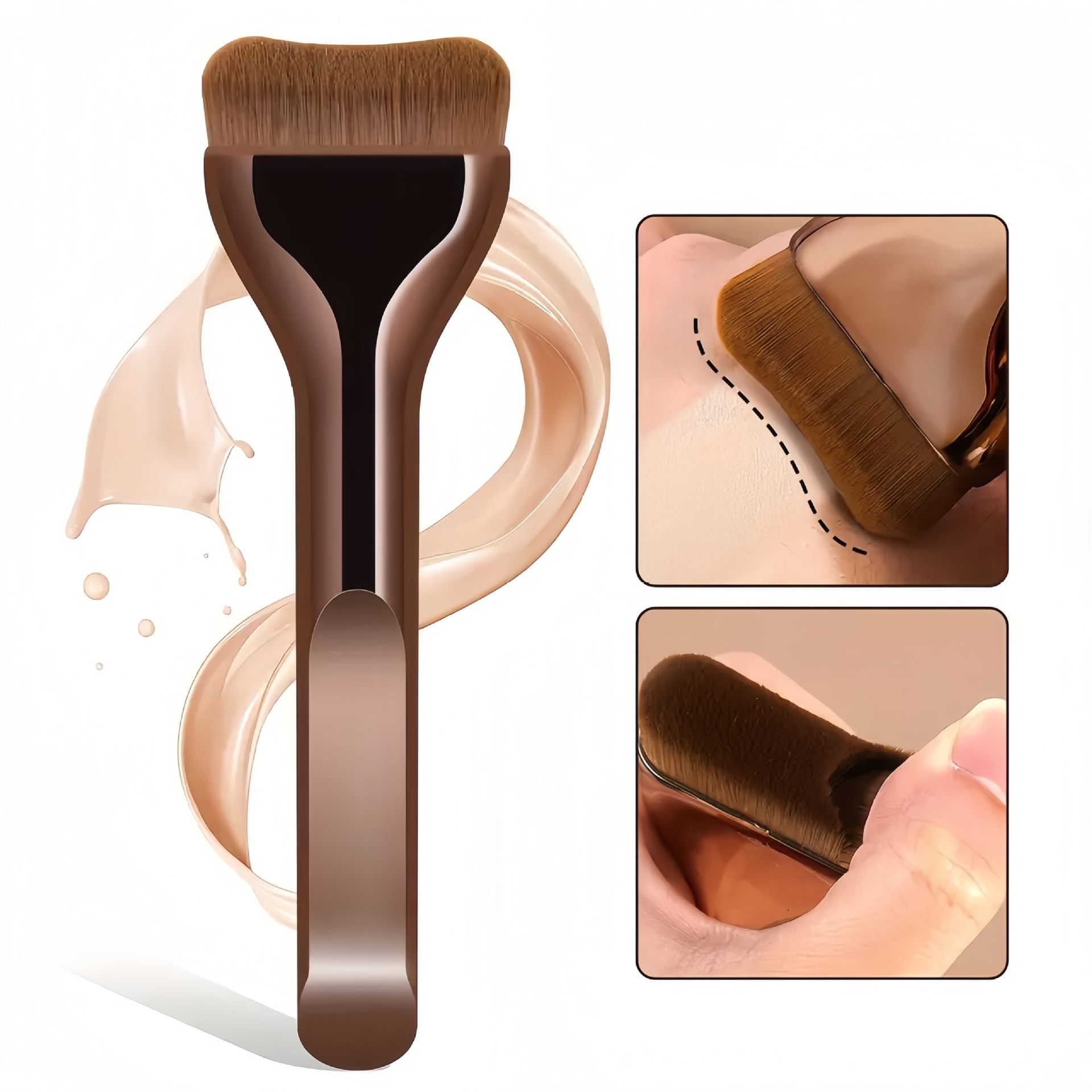 New 2Pcs Professional Foundati - Beauty Makeup News recension och pris