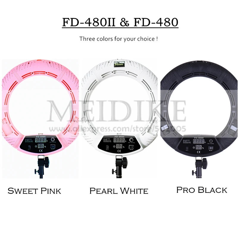 LED Ring Lamp FD-480II Beauty  - Beauty Makeup Video recension och pris