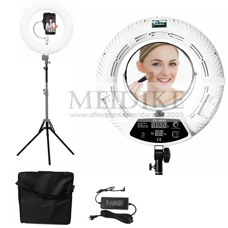 Yidoblo 96W Ring Light FD-480  - Beauty Makeup Video recension och pris