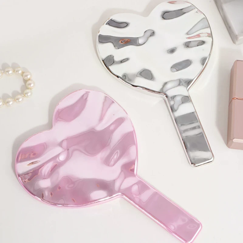 1Pcs Handheld Makeup Mirror Lo - Beauty Love Makeup recension och pris