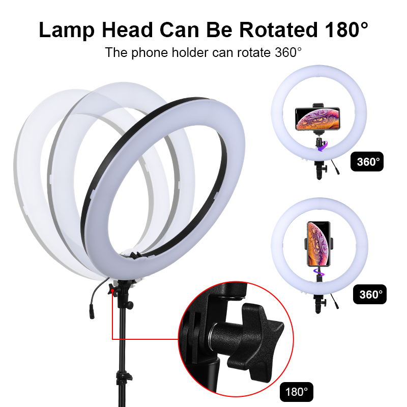 18 inch Ring Light With Tripod - Beauty Makeup Video recension och pris