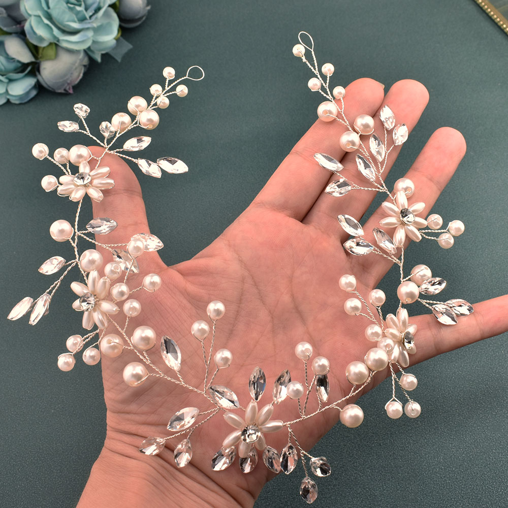 DZ187 Bridal Hair Vine Headban - Beauty Makeup Bridal recension och pris