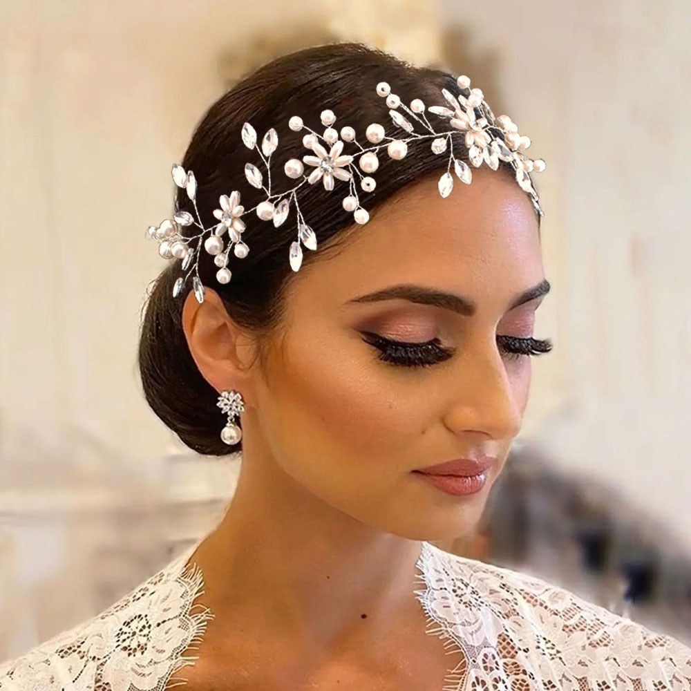 DZ187 Bridal Hair Vine Headban - Beauty Makeup Bridal recension och pris