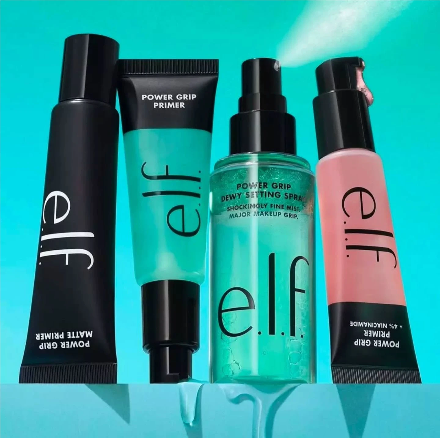 Elf Makeup Power Grip Dewy Set - Beauty Makeup Foundation recension och pris