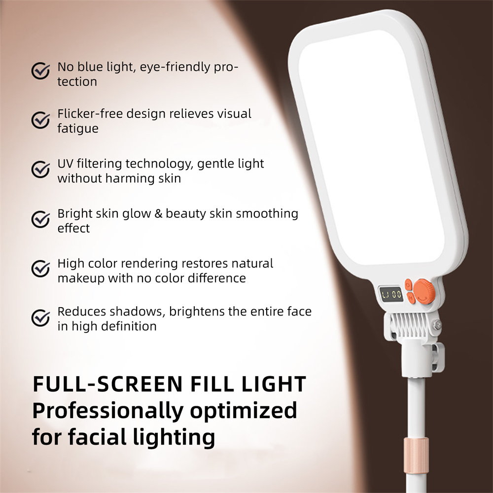Full Screen LED Video Light Ra - Beauty Makeup Video recension och pris