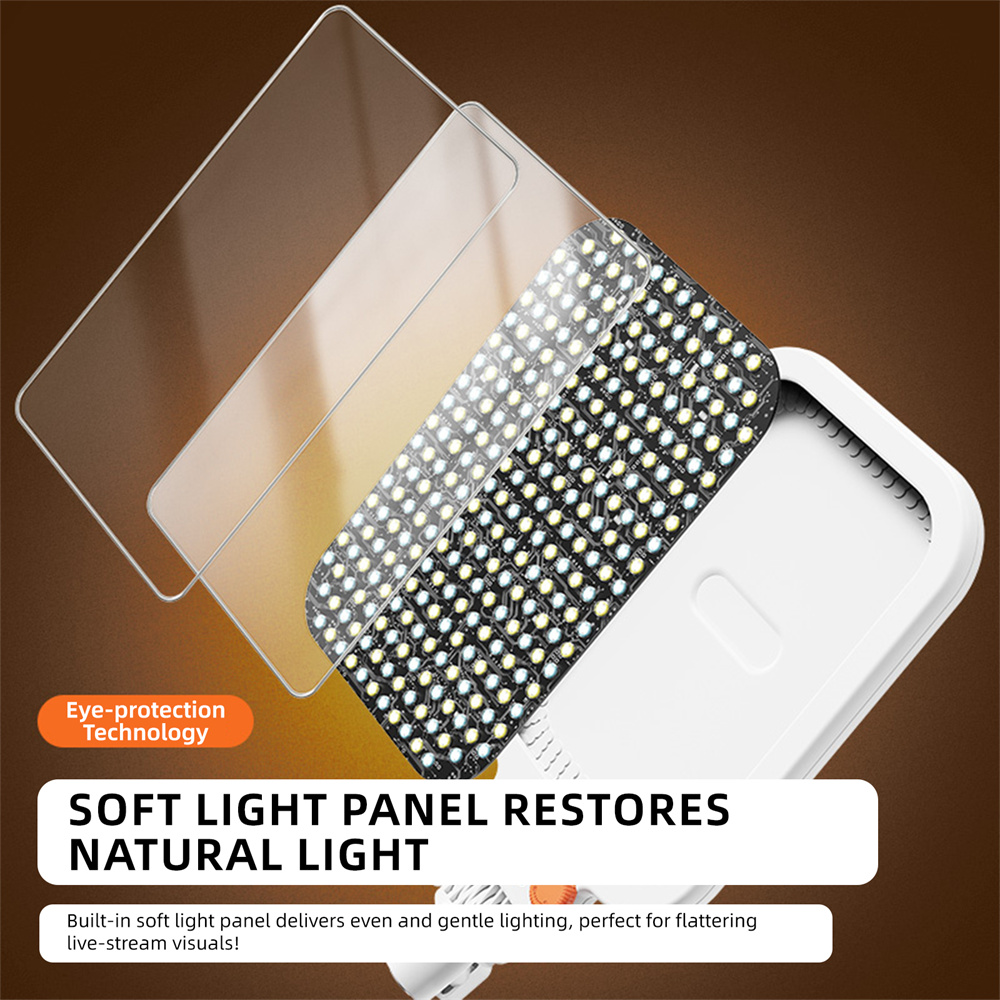 Full Screen LED Video Light Ra - Beauty Makeup Video recension och pris