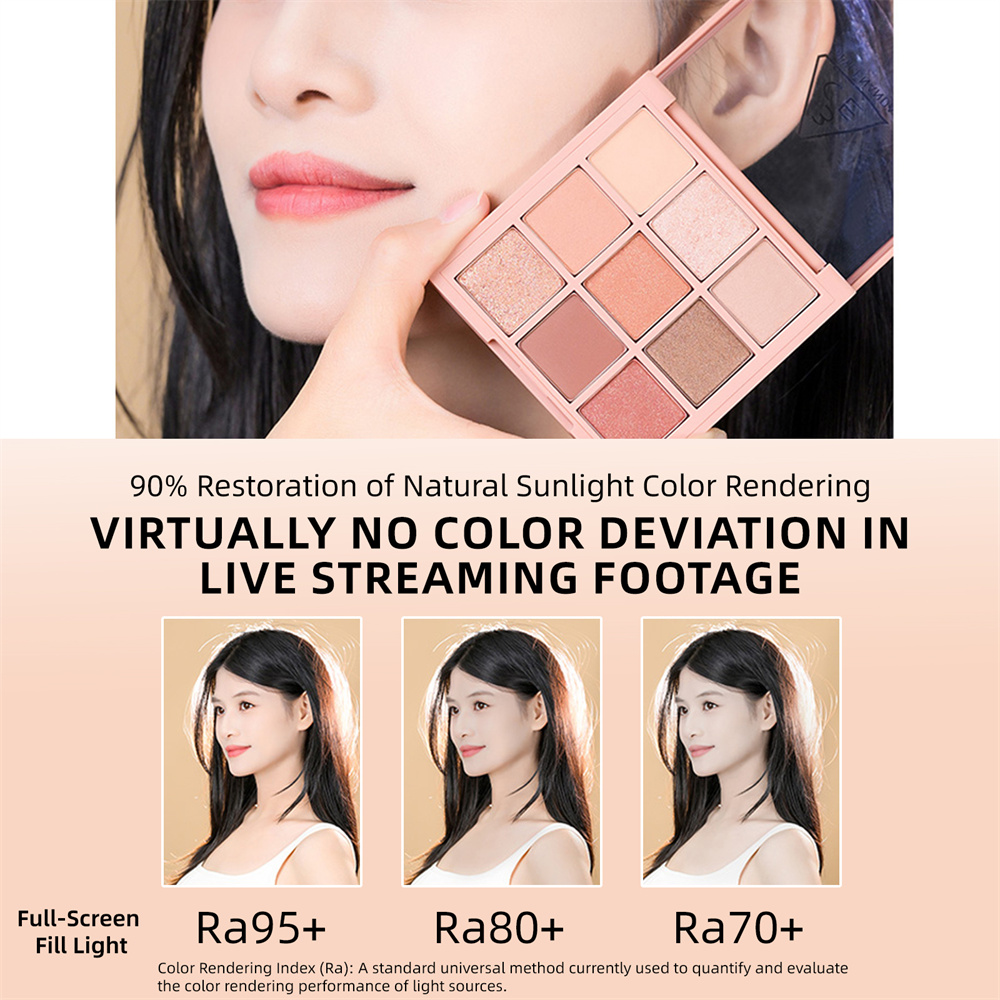 Full Screen LED Video Light Ra - Beauty Makeup Video recension och pris