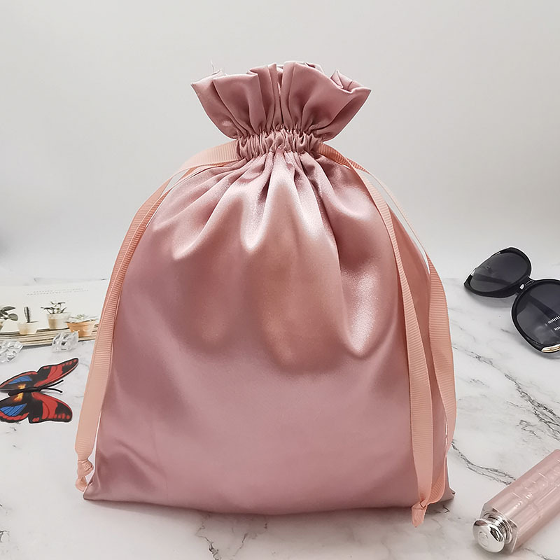 Custom Logo Satin Drawstring B - Beauty Makeup News recension och pris