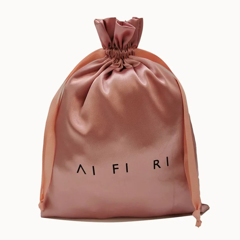 Custom Logo Satin Drawstring B - Beauty Makeup News recension och pris